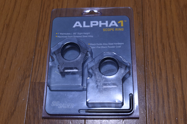 SIG SAUER ALPHA1 1inch MED